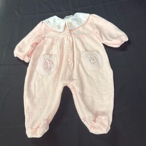 Baby girl one piece boutique outfit